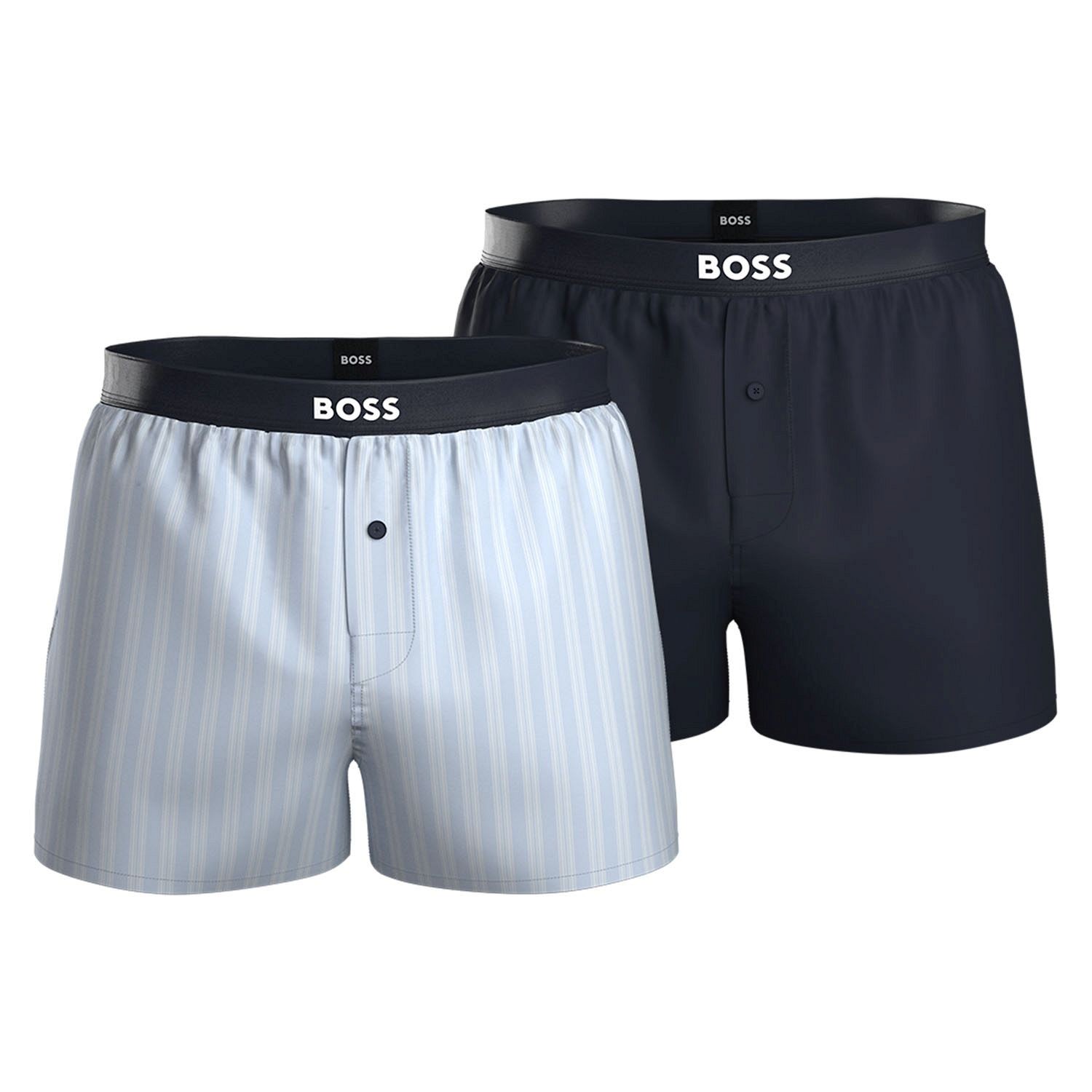 BOSS Woven Boxer Shorts With Fly