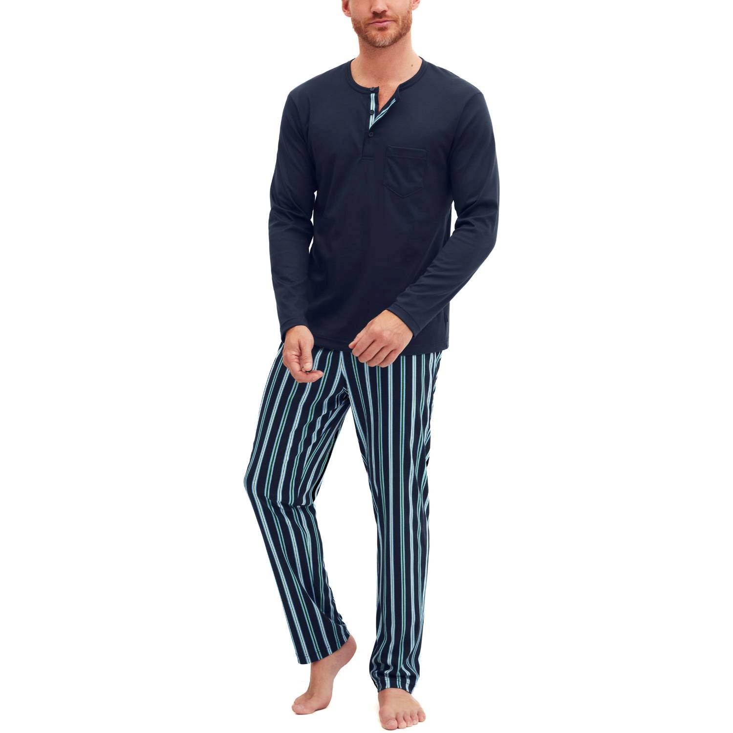 Calida Relax Choice Long Sleeve Pyjama 