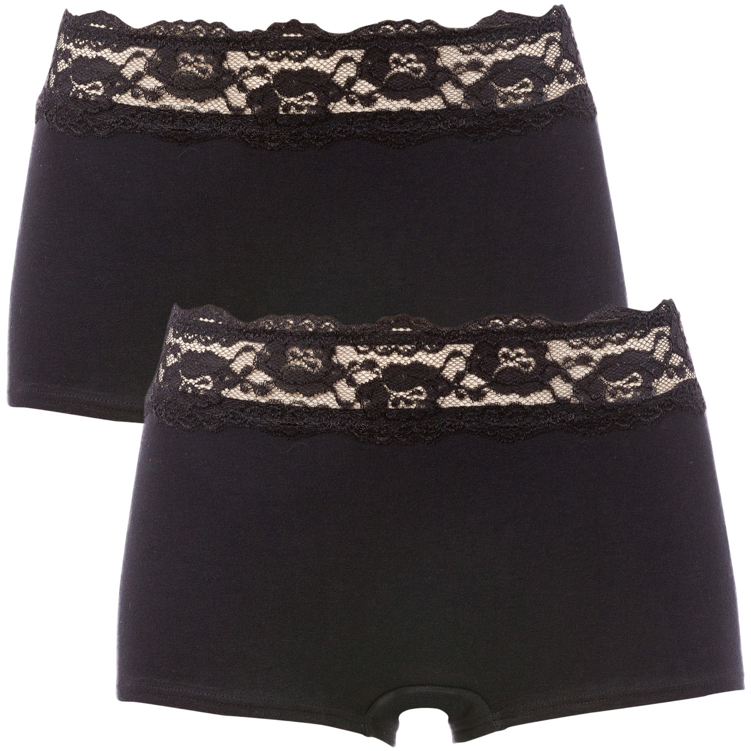 Trofe Lace Trimmed Boxer Briefs