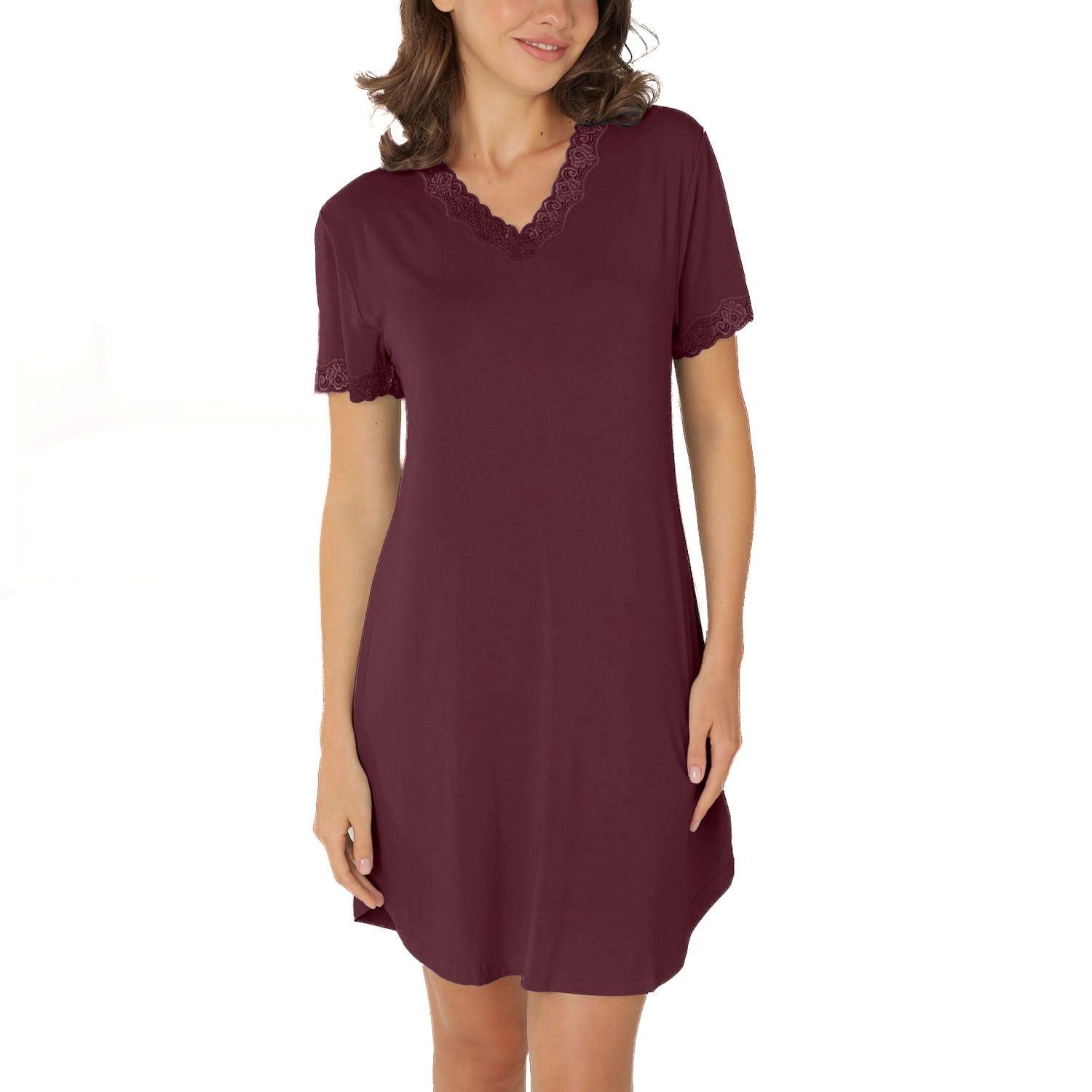 Lady Avenue Bamboo Nightdress SS