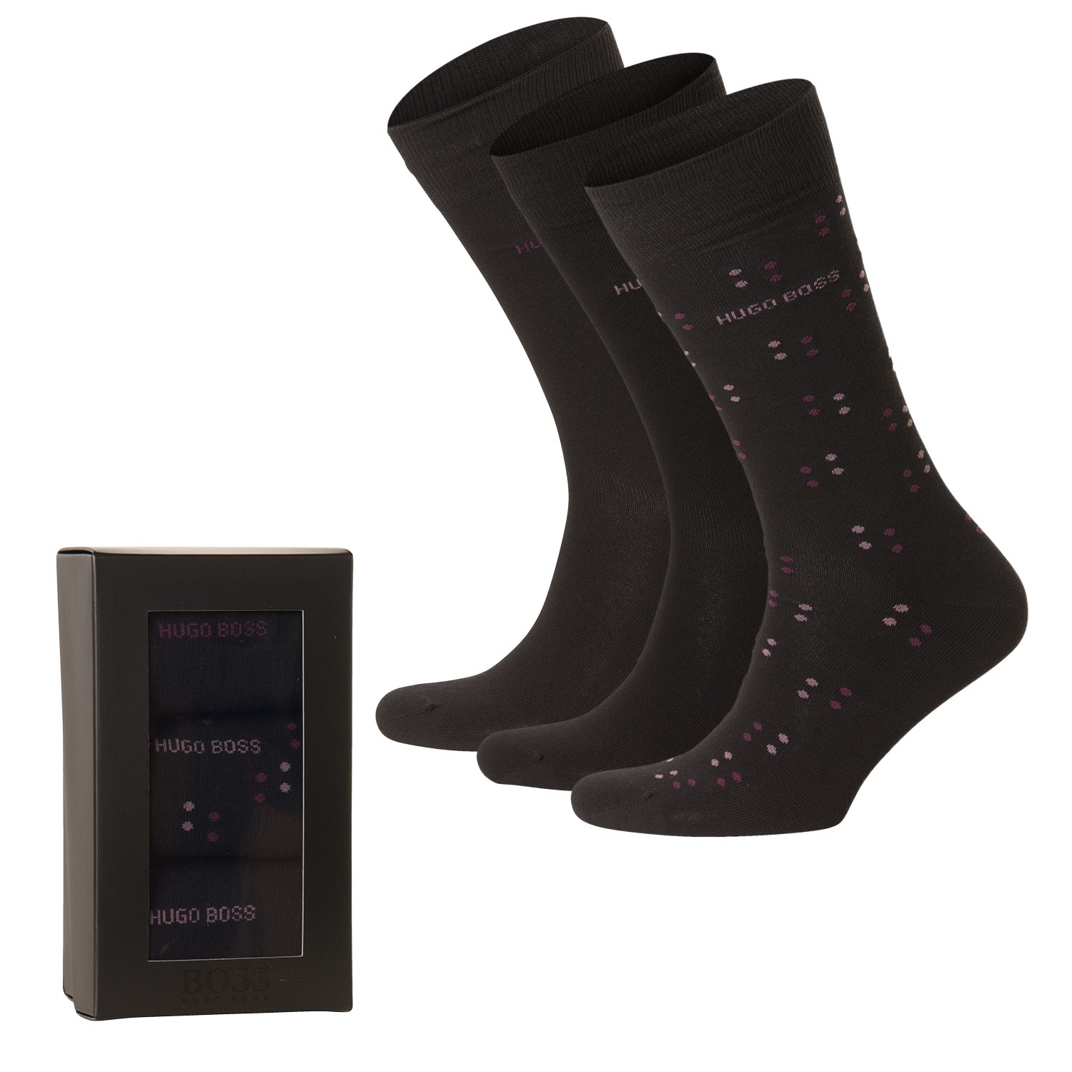 BOSS Logo Gift Box Sock