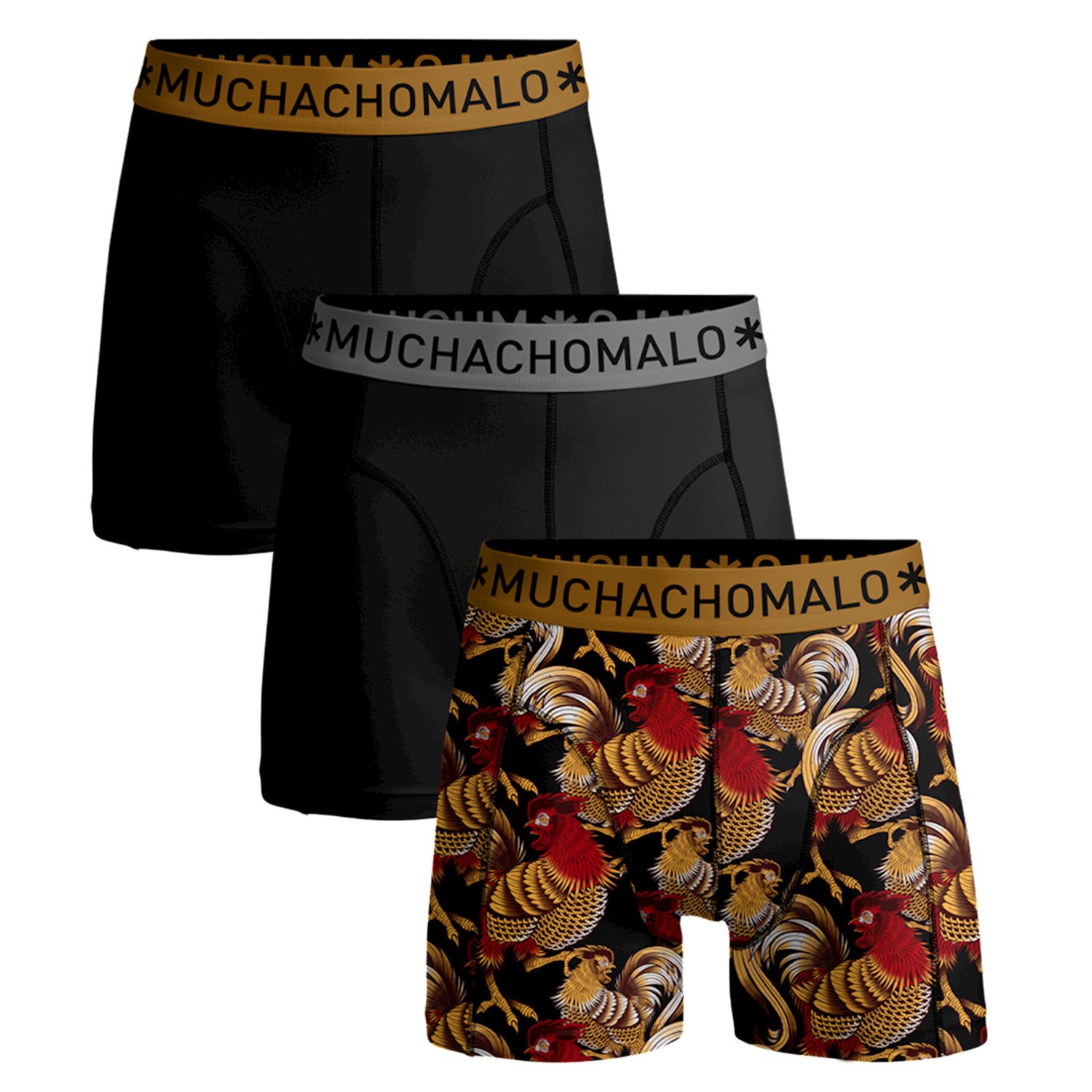 Muchachomalo Cotton Stretch Boxers Rooster