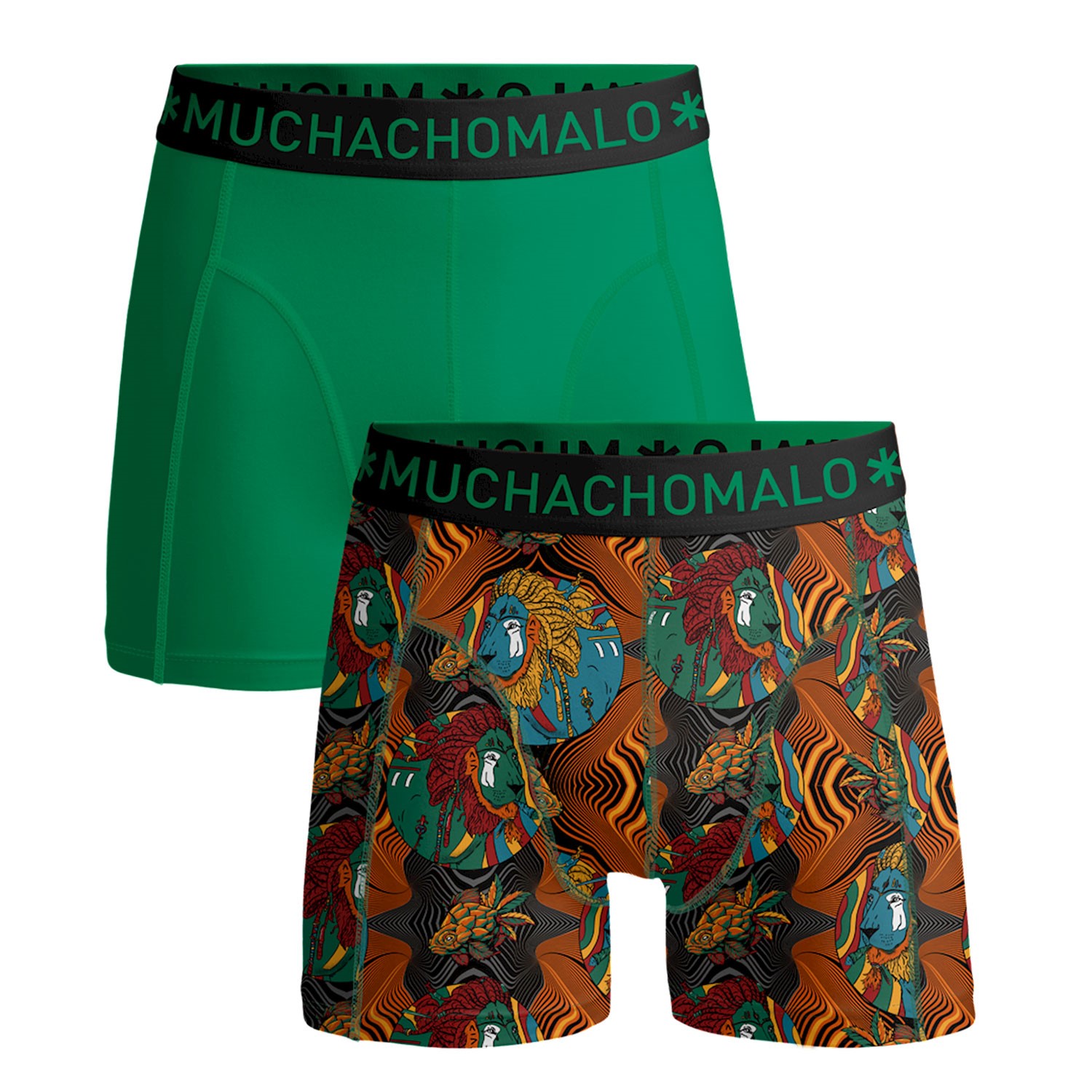 Muchachomalo Cotton Stretch Rastafarian Boxer