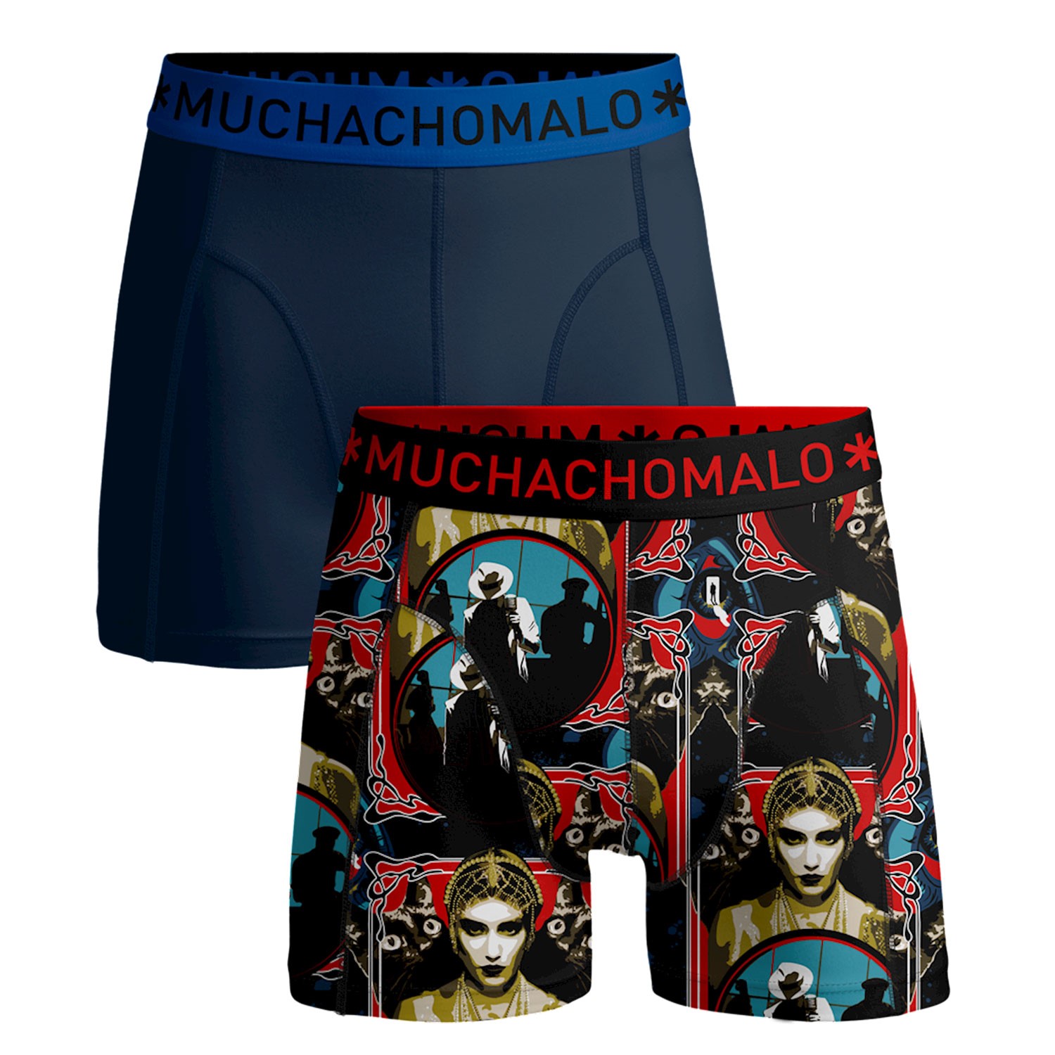 Muchachomalo Cotton Stretch Smooth Criminal Boxer