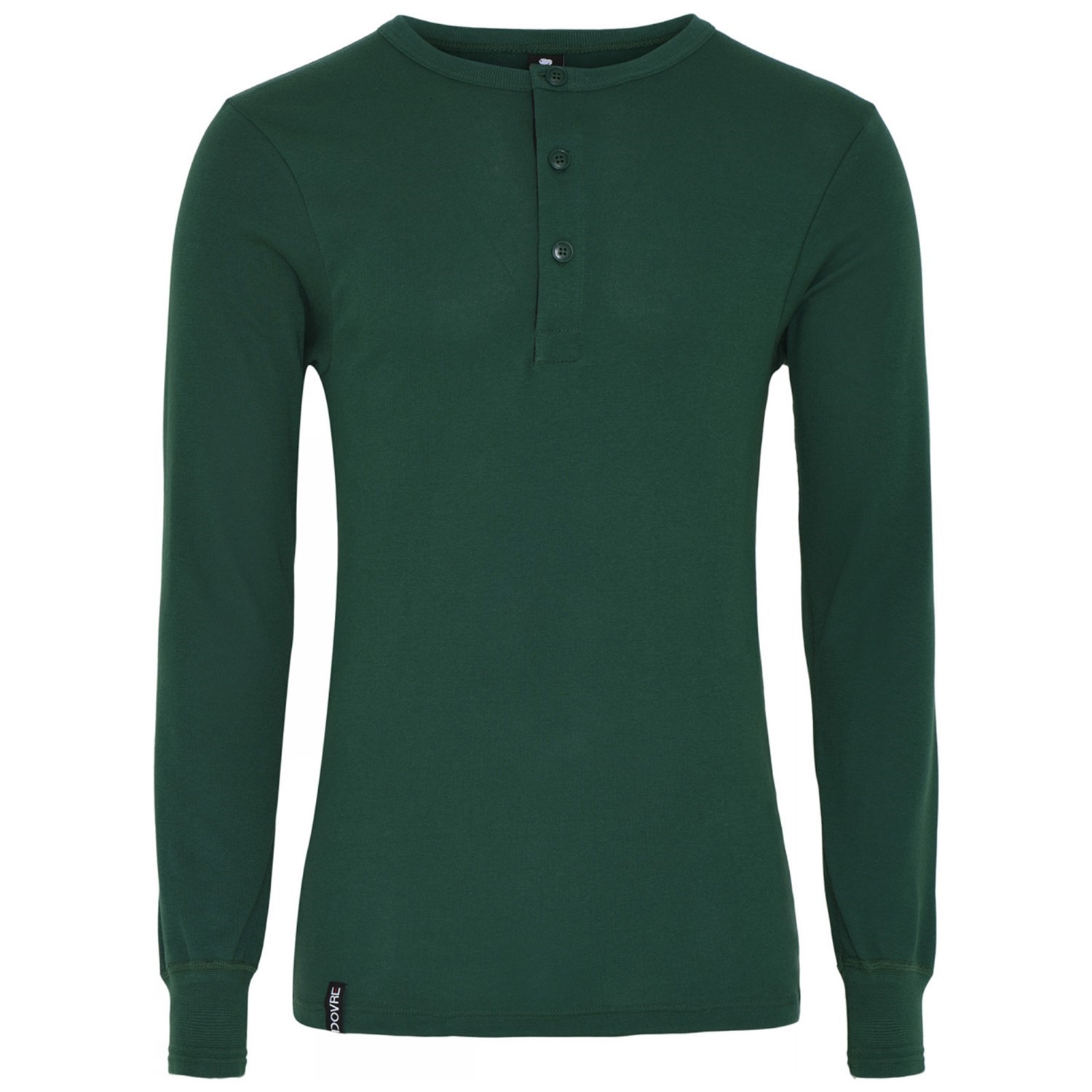 Dovre Organic Cotton Grand Dad Rib Shirt