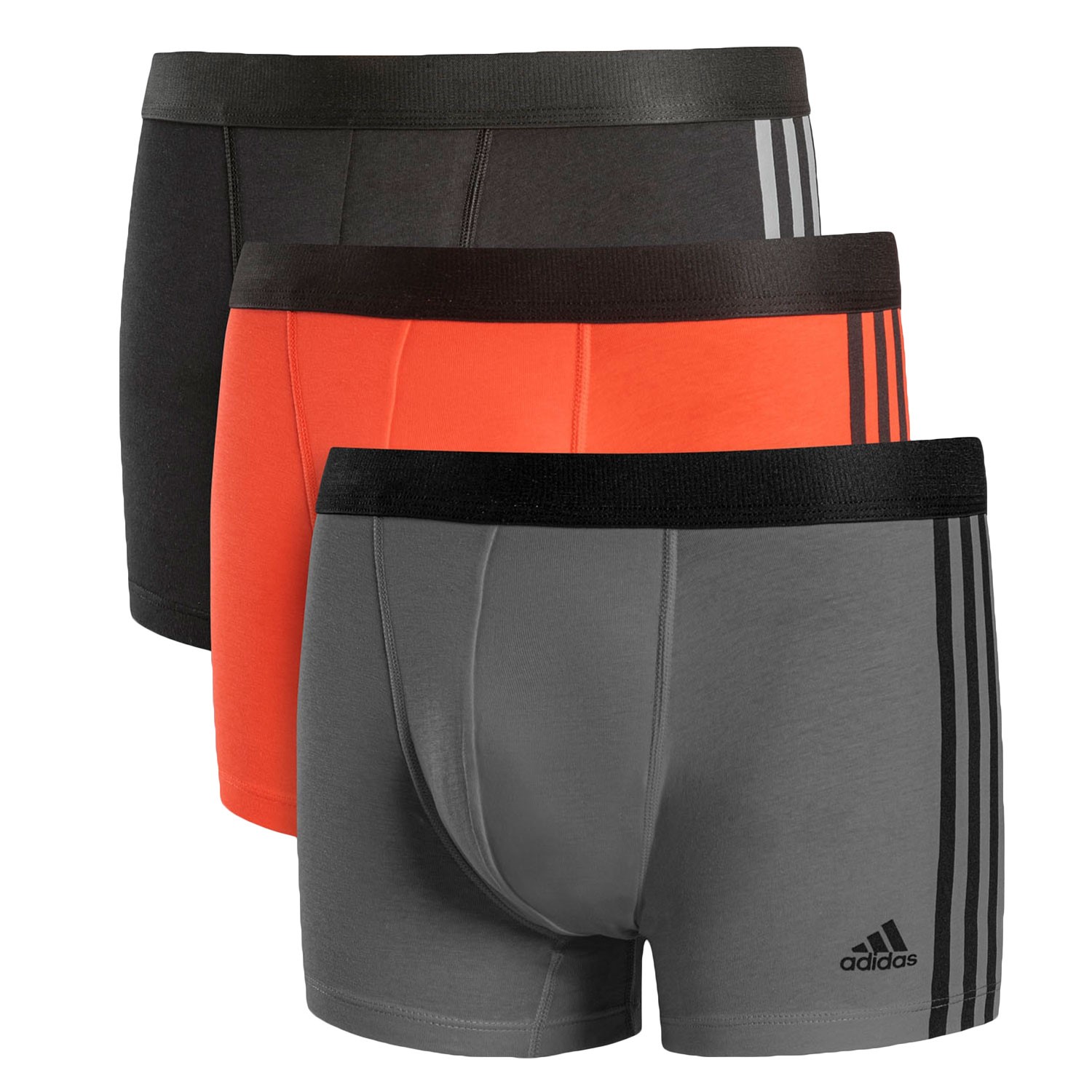 Adidas Active Flex Cotton 3 Stripes Trunk