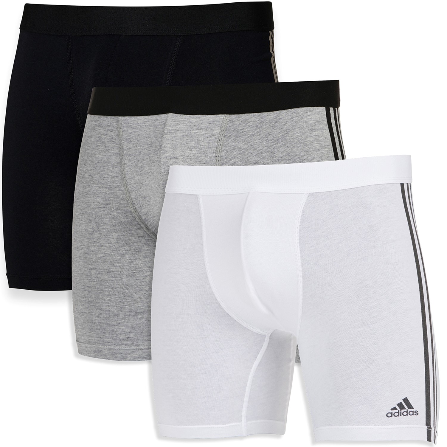 Adidas Active Flex Cotton 3 Stripes Boxer Brief