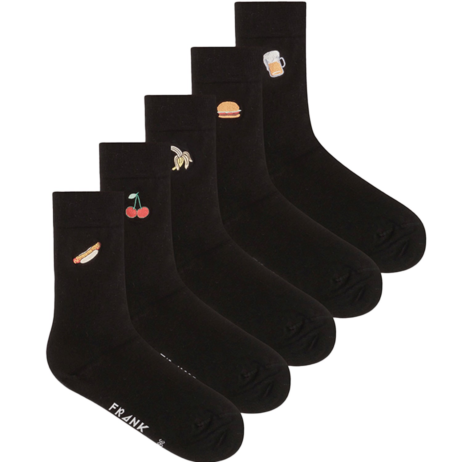 Frank Dandy Embroidered Bamboo Socks