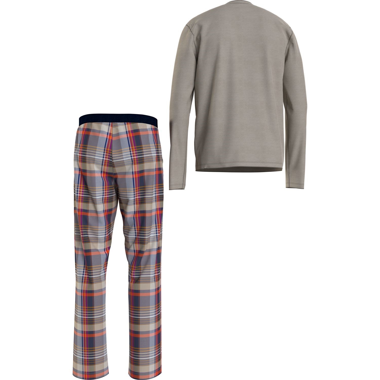 Tommy Hilfiger Long Sleeve Flannel Pyjama Set