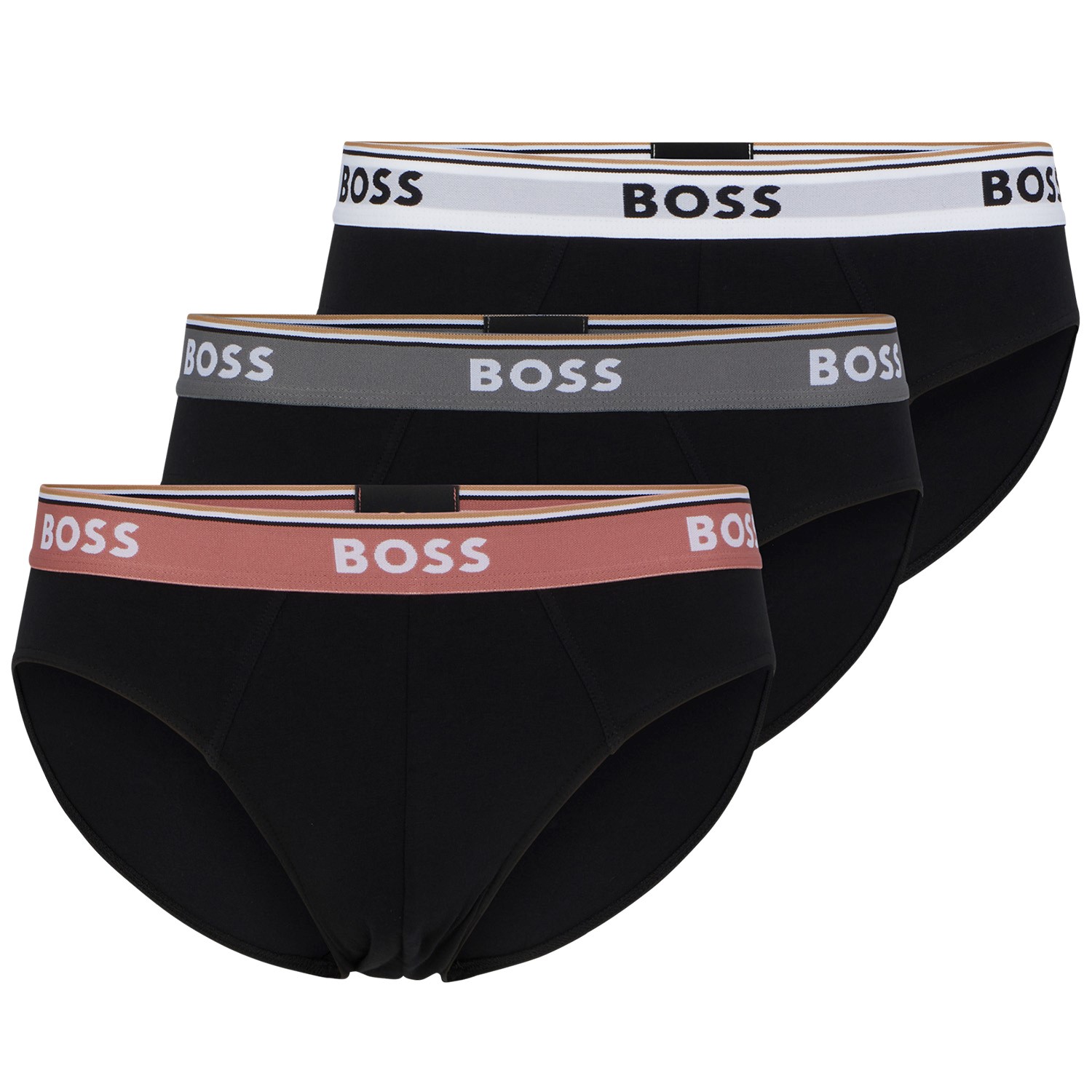 BOSS Solid Cotton Power Brief