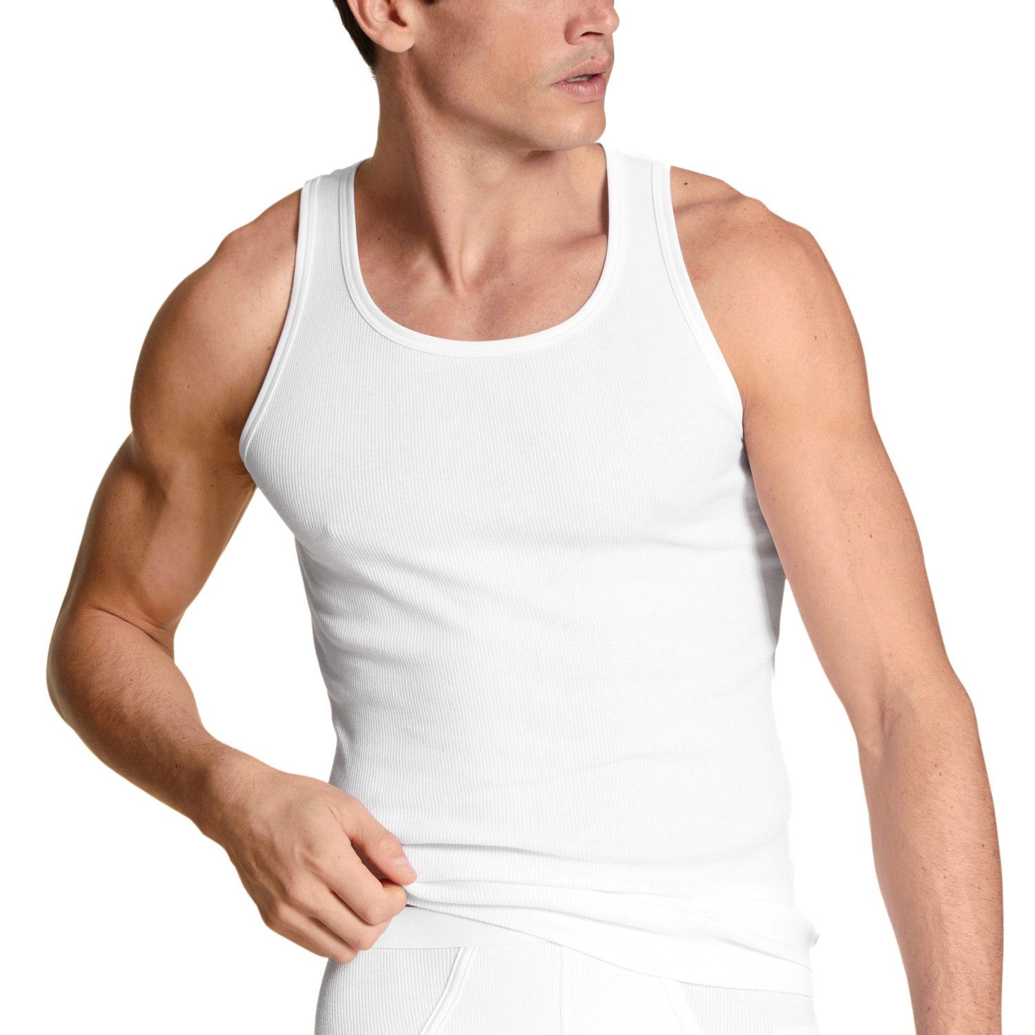 Calida Natural Benefit Athletic Rib Knit Shirt