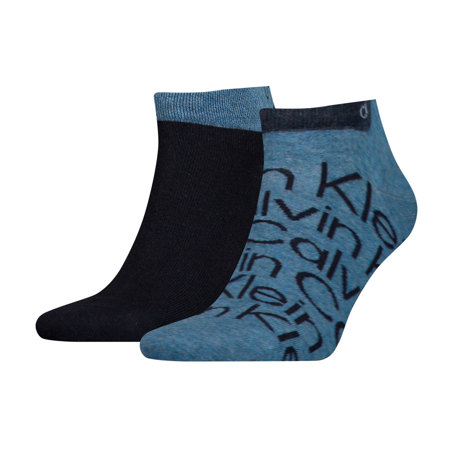 Calvin Klein All Over Print Sneaker Sock