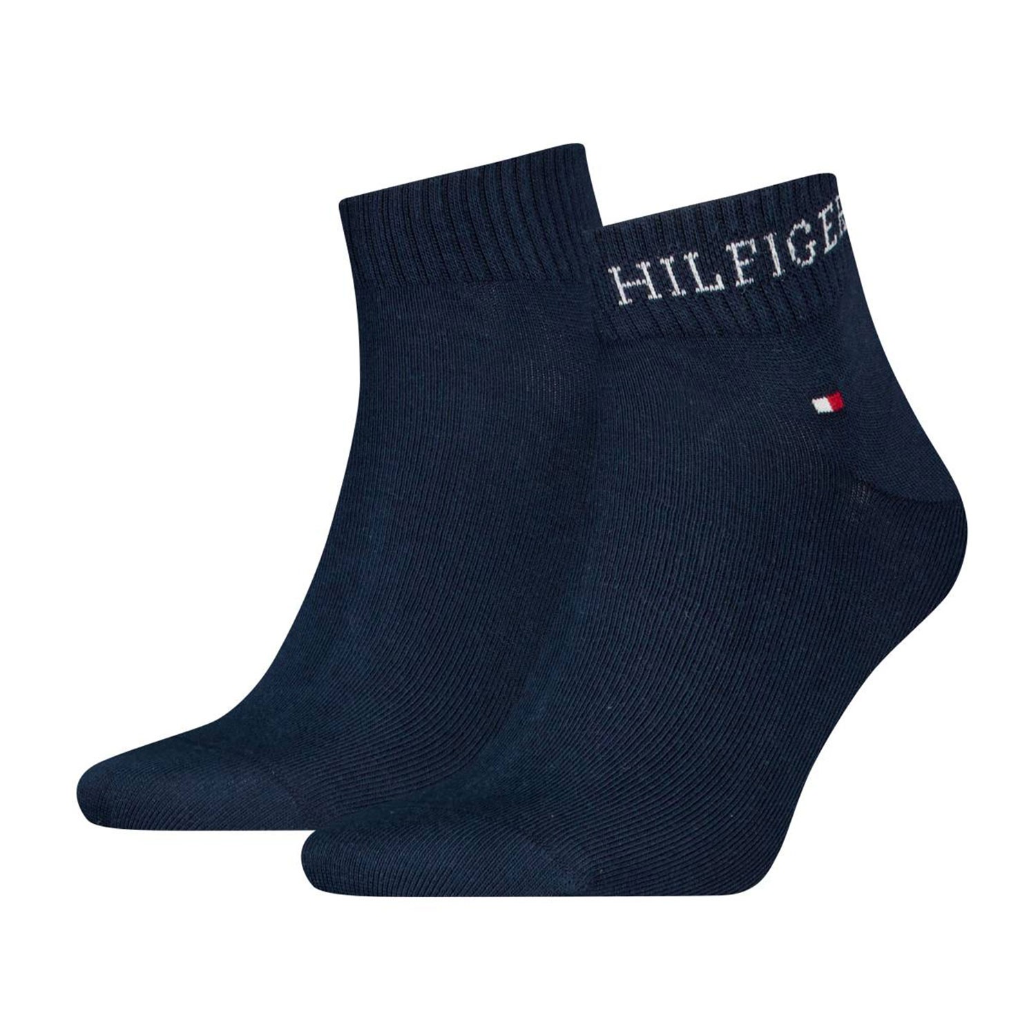 Tommy Hilfiger Men Tab Quarter Socks