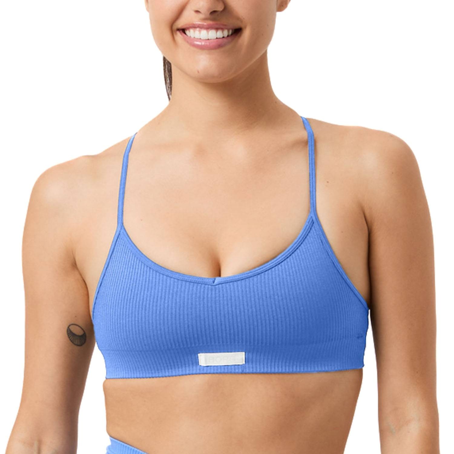 Björn Borg Studio Seamless Ribbed Strap Bra