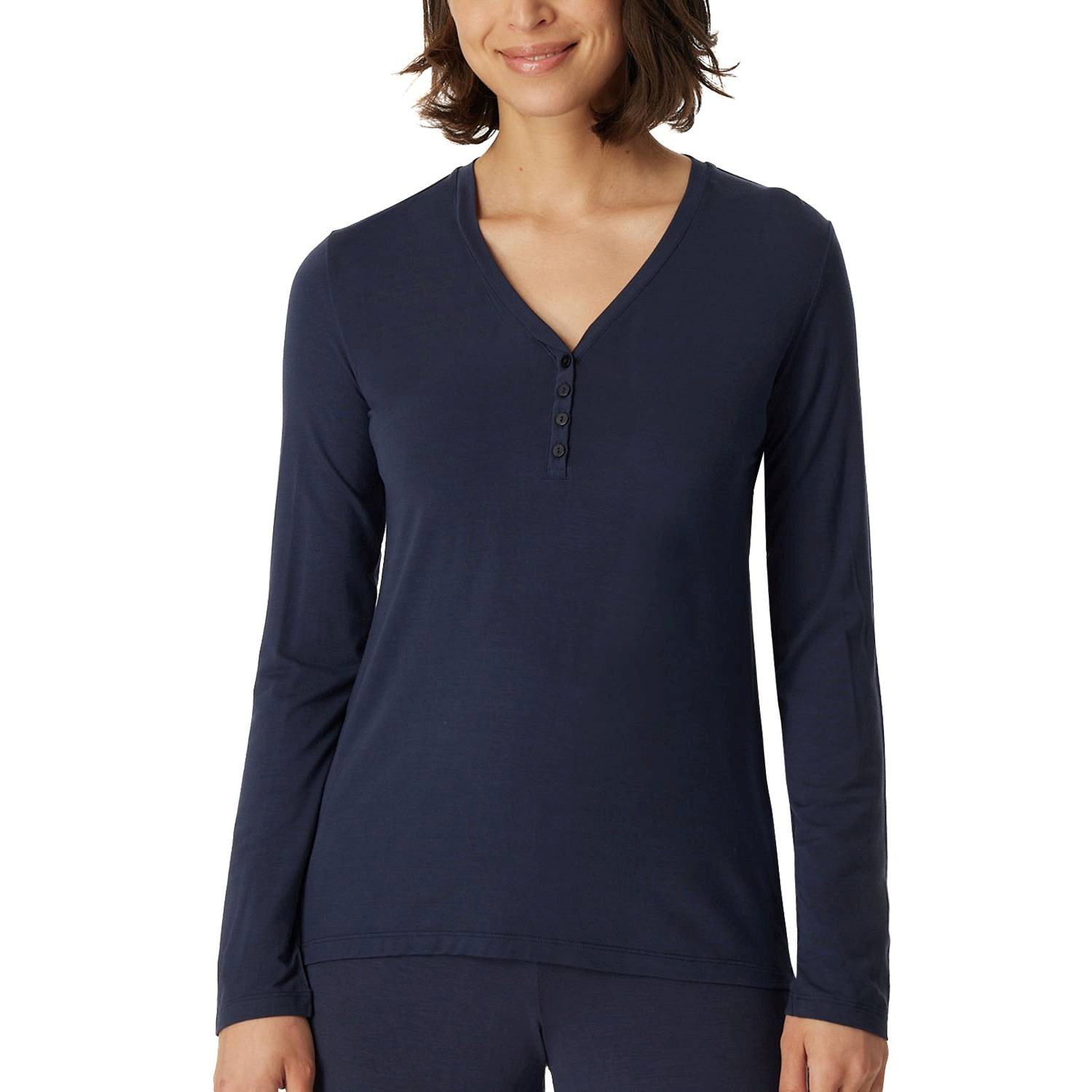 Schiesser Mix and Relax Shirt With Buttons