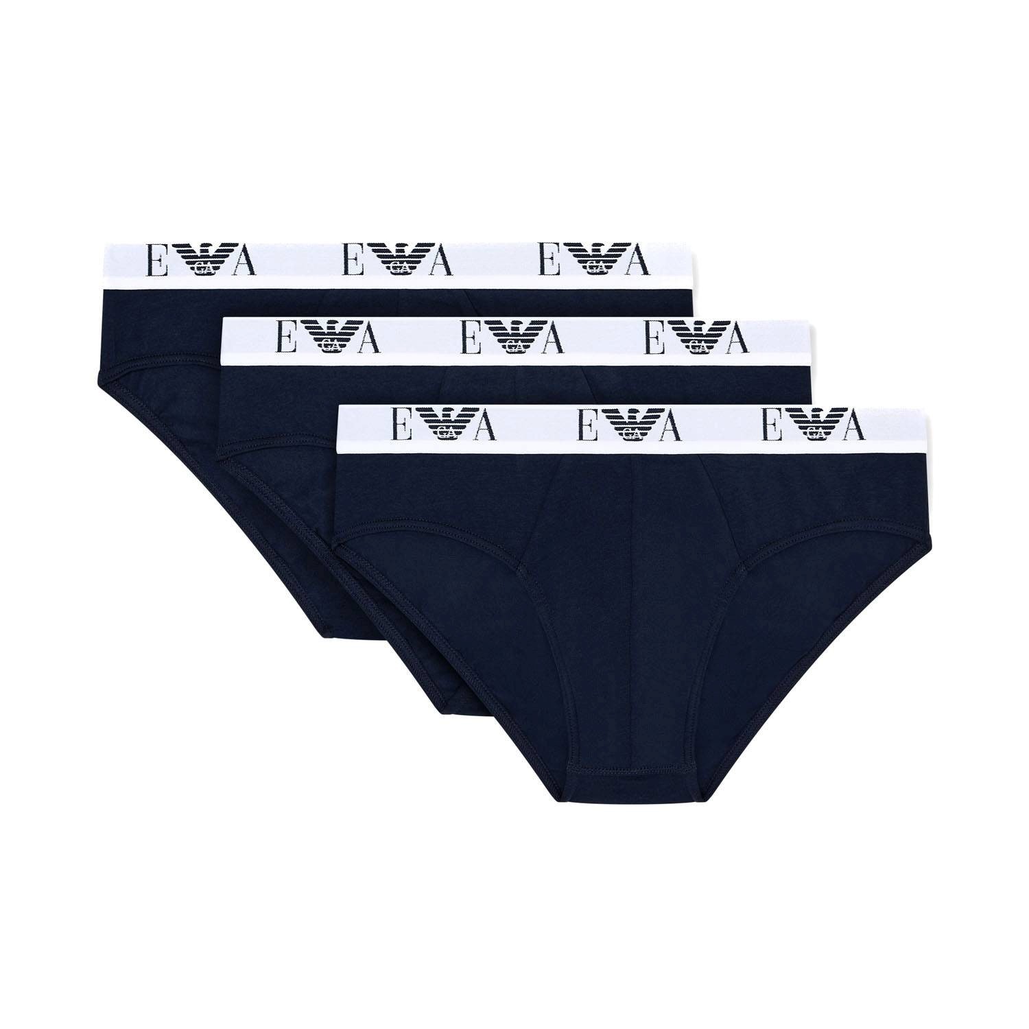 Armani Stretch Jersey Briefs With Logo