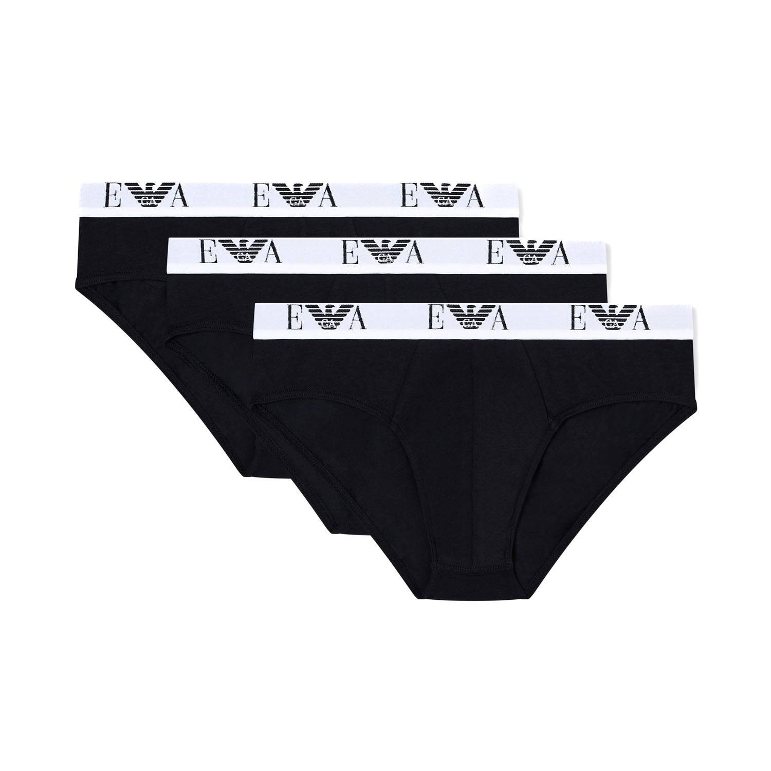 Armani Stretch Jersey Briefs With Logo