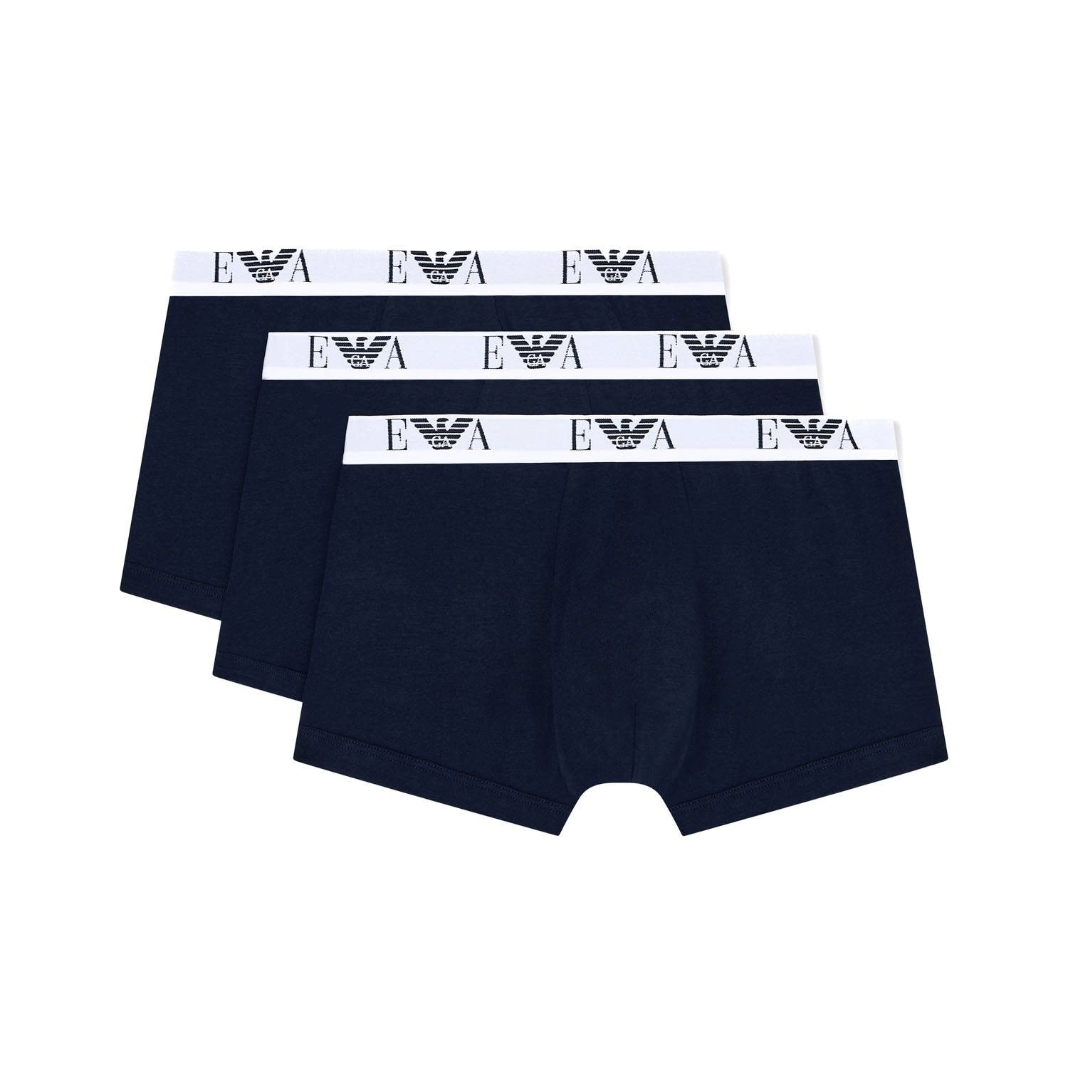 Armani Stretch Jersey Boxer With Logo