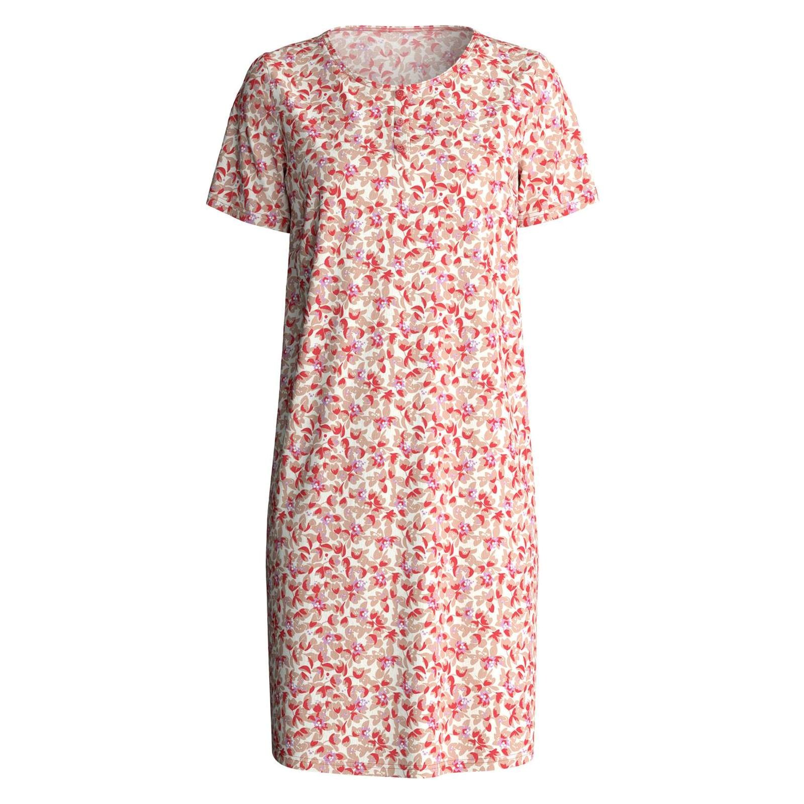 Calida Flower Nights Short Sleeve Sleepshirt