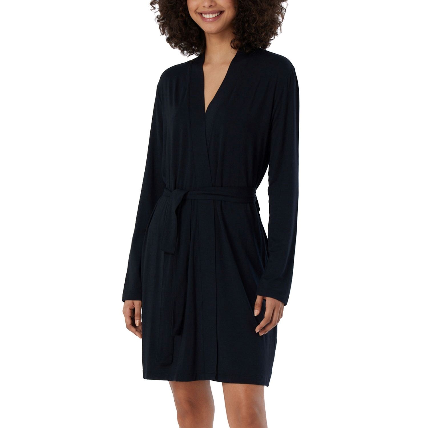 Schiesser Essentials Single Jersey Modal Bathrobe