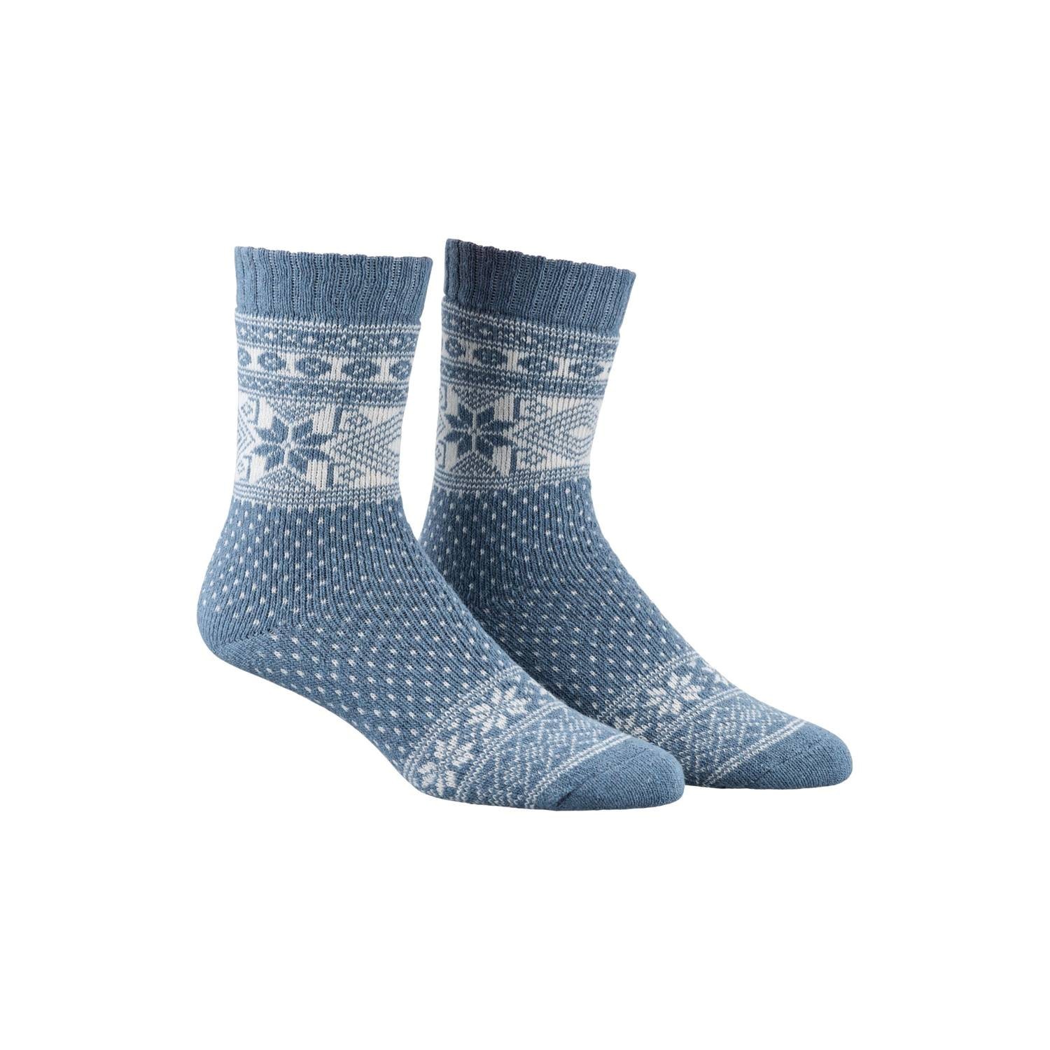 Damella Wool Socks With Pattern