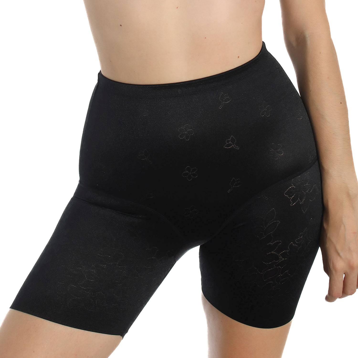 Sassa Cotton Jacquard Shaping Brief Long Leg