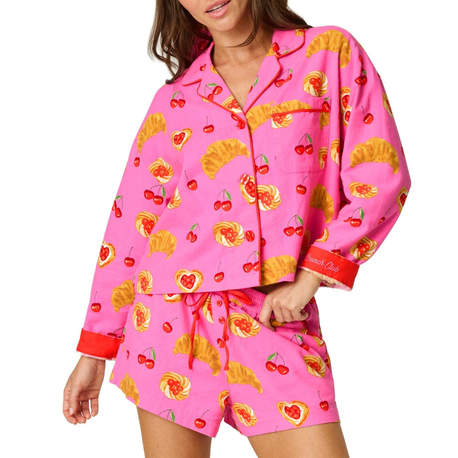 PJ Salvage Short Flannel Pyjama