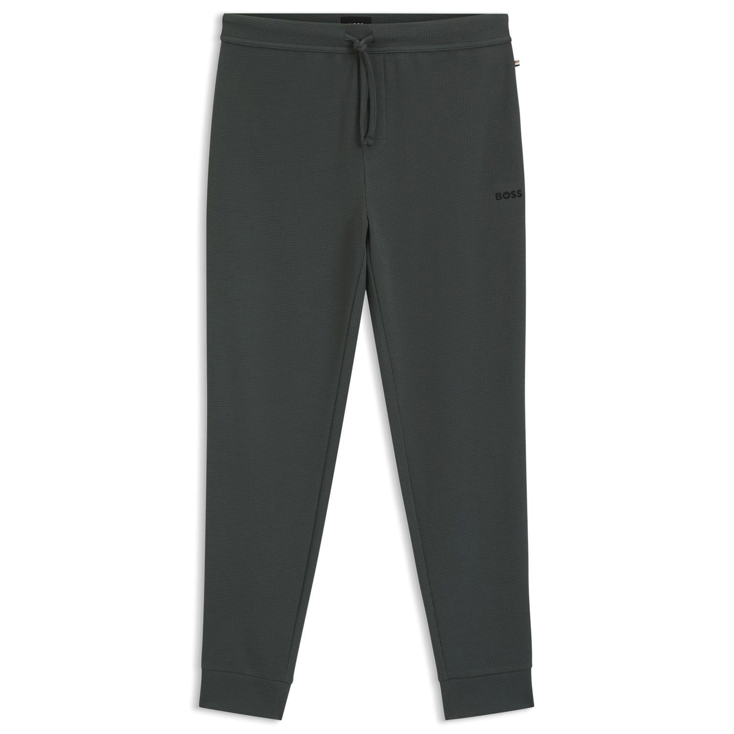 BOSS Waffle Pants With Cuff D1